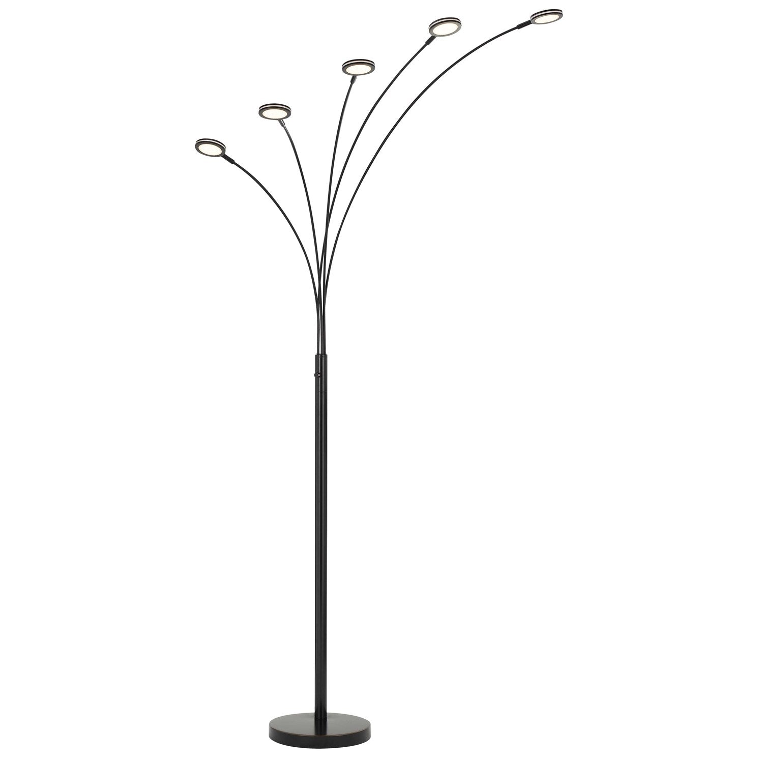 Integrated Led Metal Arc Floor Lamp by CAL Lighting