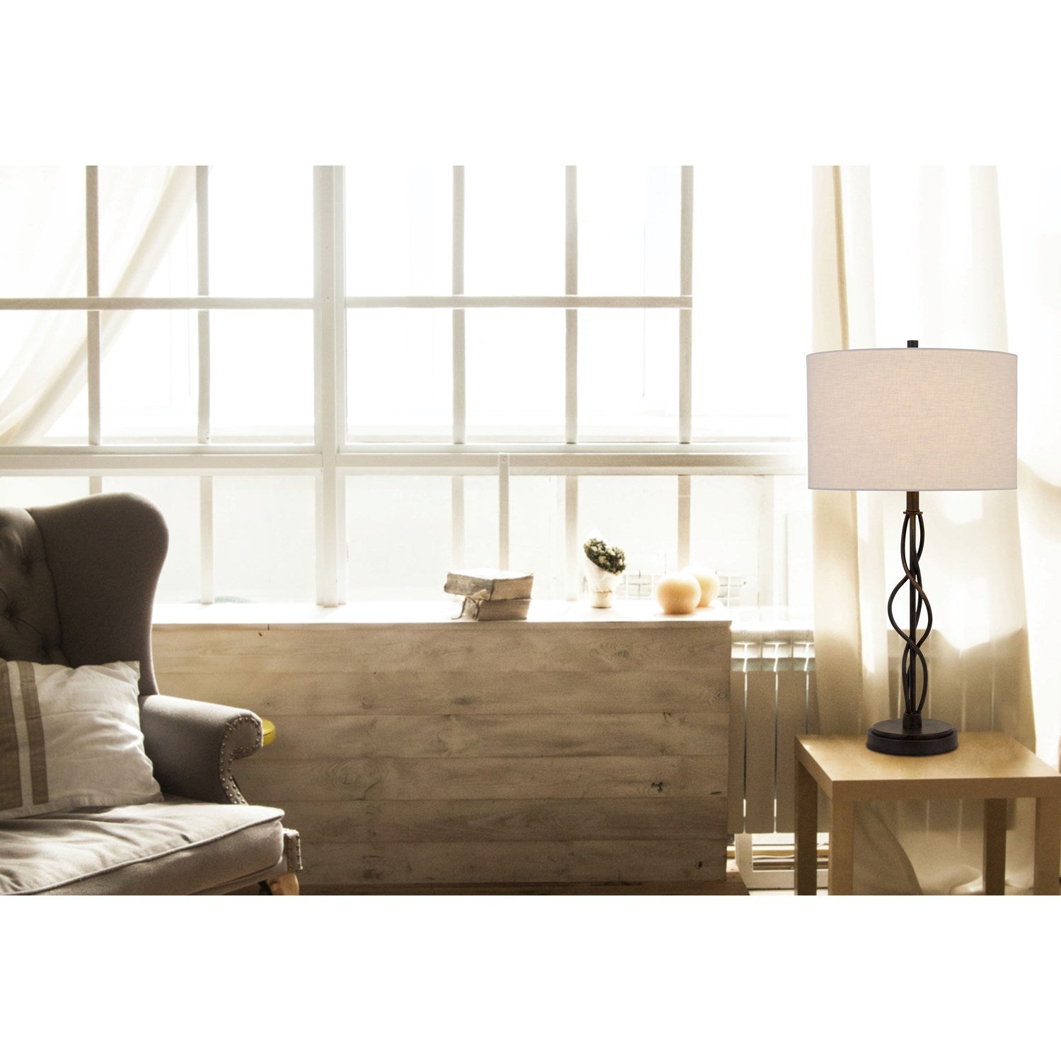 150W 3 Way Metal Table Lamp