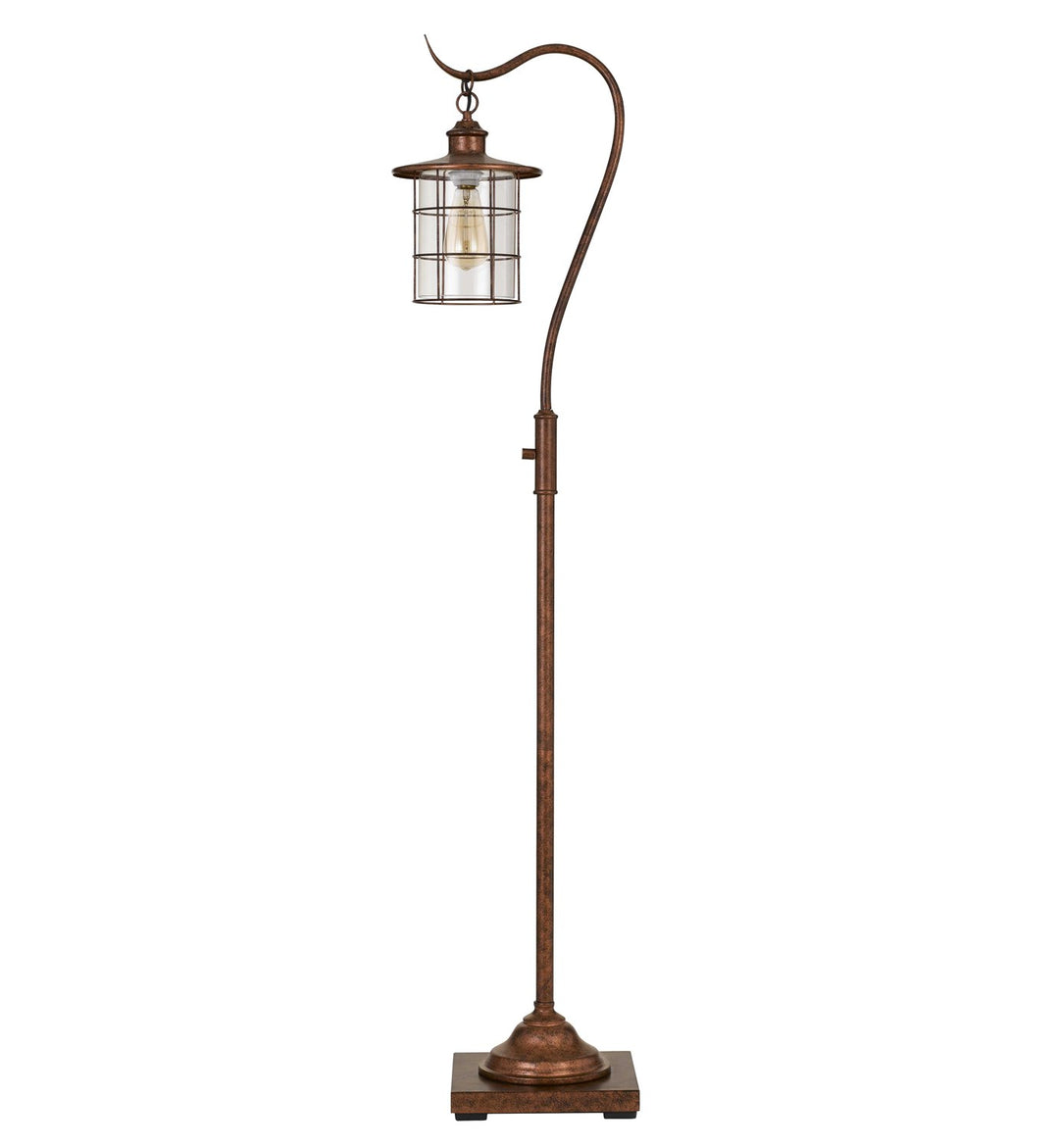 Desk Lamp With Glass Shade (Edison Bulb Included) by CAL Lighting