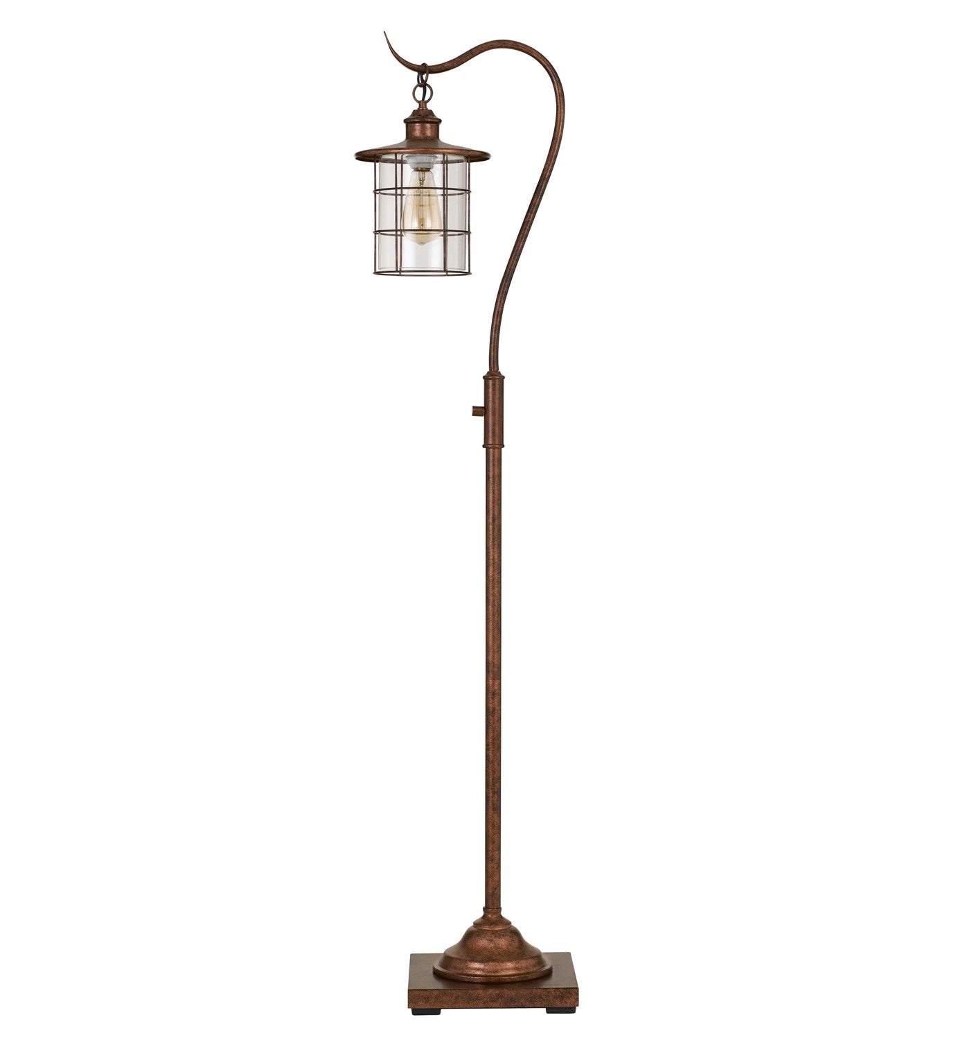 Desk Lamp With Glass Shade (Edison Bulb Included) by CAL Lighting