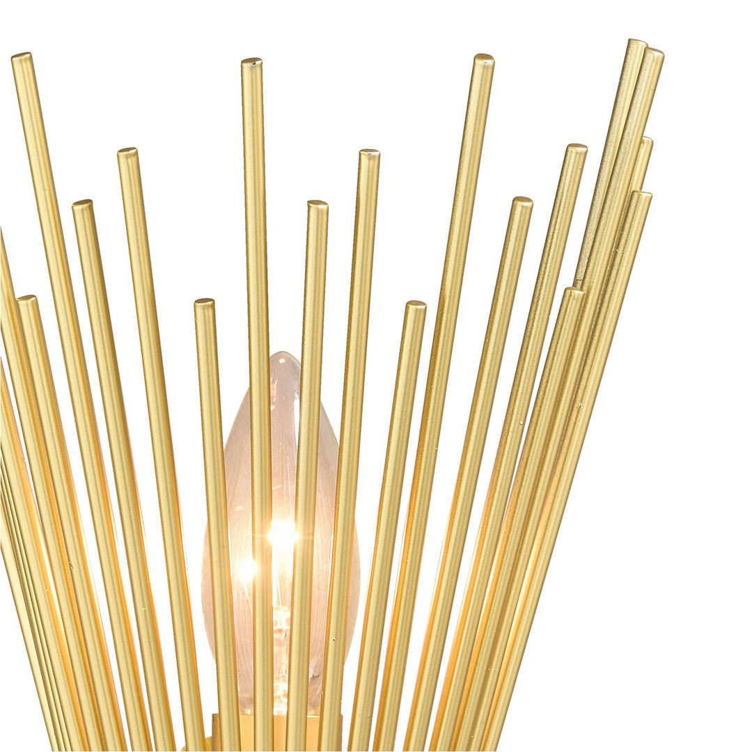 6.5-in Wall Light Gold
