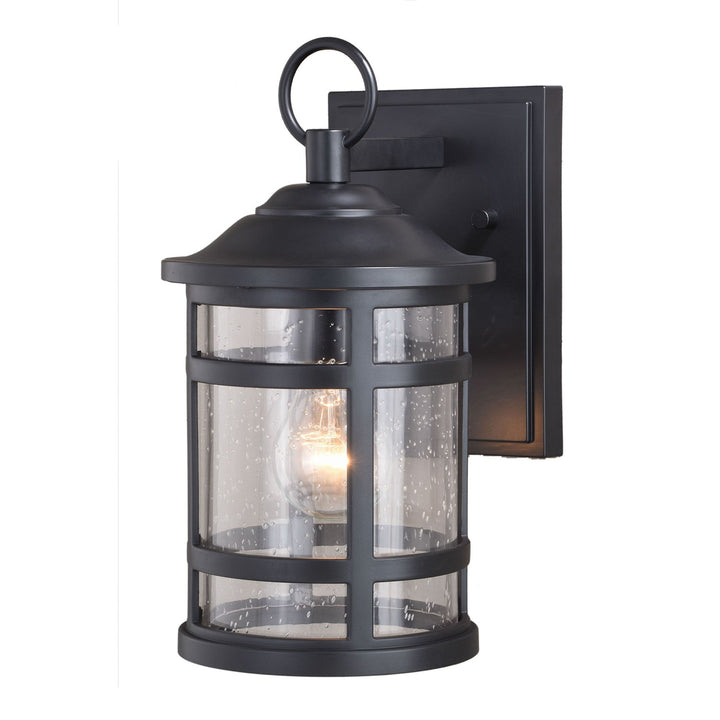 6.5-in Outdoor Wall Light Matte Black by Vaxcel International