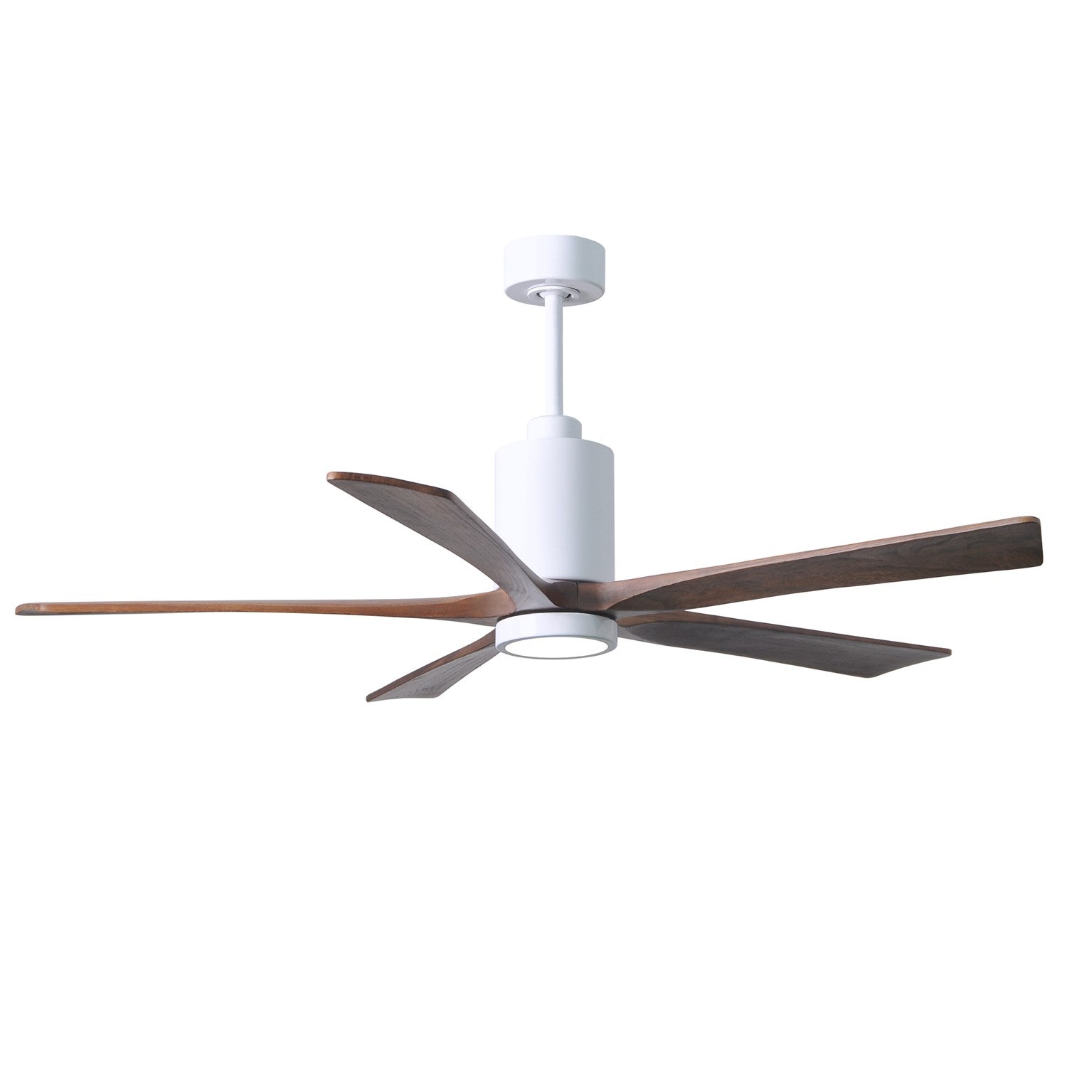 Three Bladed Paddle Fan Intextured Bronze.  Led Light Kit. by Matthews Fan Company