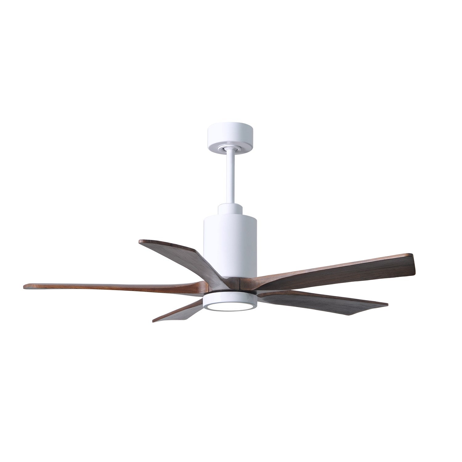 Three Bladed Paddle Fan Intextured Bronze.  Led Light Kit. by Matthews Fan Company