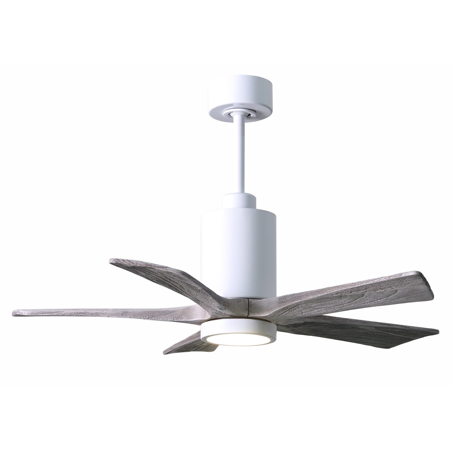 Three Bladed Paddle Fan Intextured Bronze.  Led Light Kit. by Matthews Fan Company