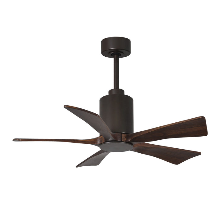 Three Bladed Paddle Fan Intextured Bronze.  Led Light Kit.