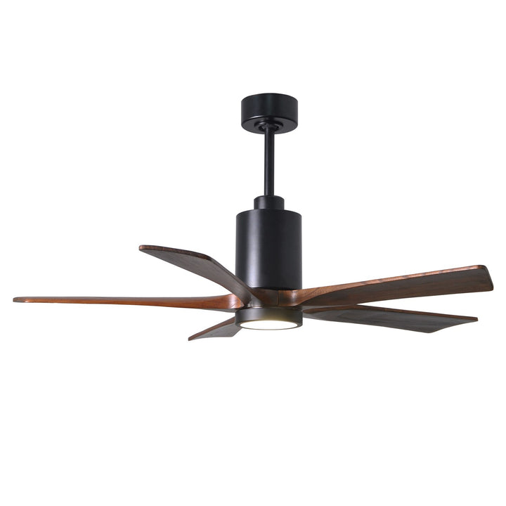 Three Bladed Paddle Fan Intextured Bronze.  Led Light Kit. by Matthews Fan Company