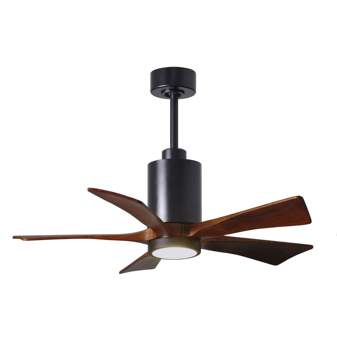 Three Bladed Paddle Fan Intextured Bronze.  Led Light Kit. by Matthews Fan Company