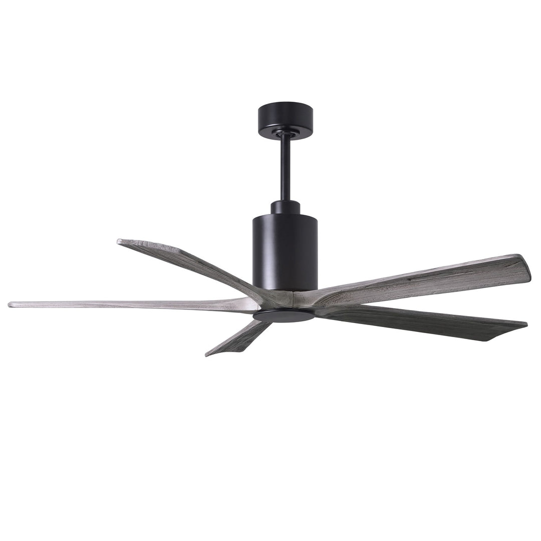 Three Bladed Paddle Fan Intextured Bronze.  Led Light Kit.