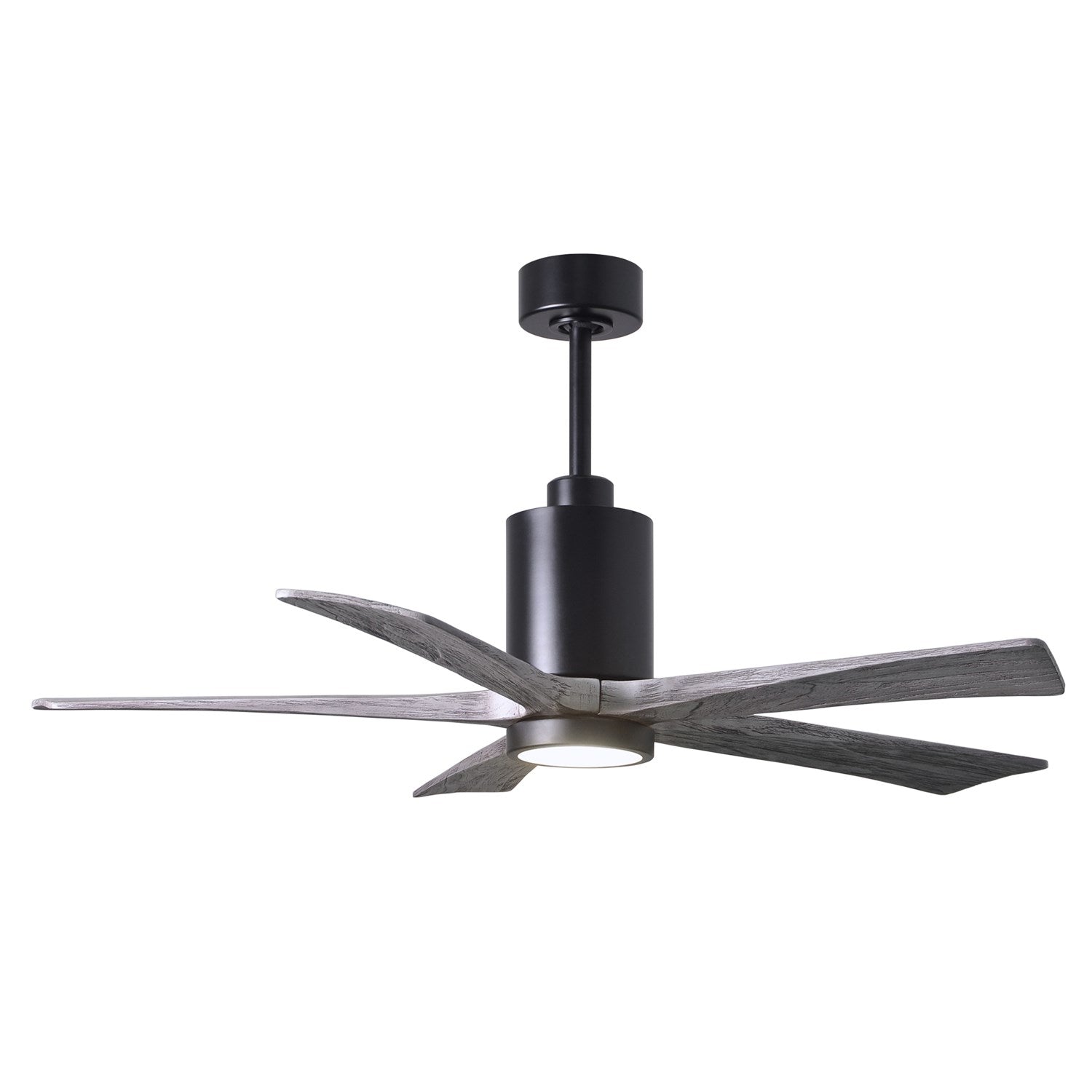 Three Bladed Paddle Fan Intextured Bronze.  Led Light Kit. by Matthews Fan Company