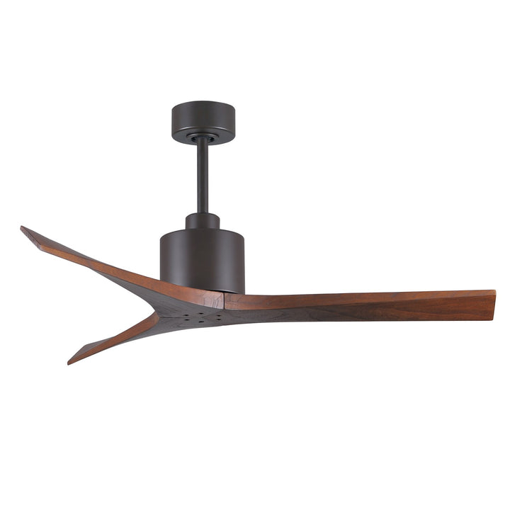 52in - Textured Bronze - Walnut Blades by Matthews Fan Company