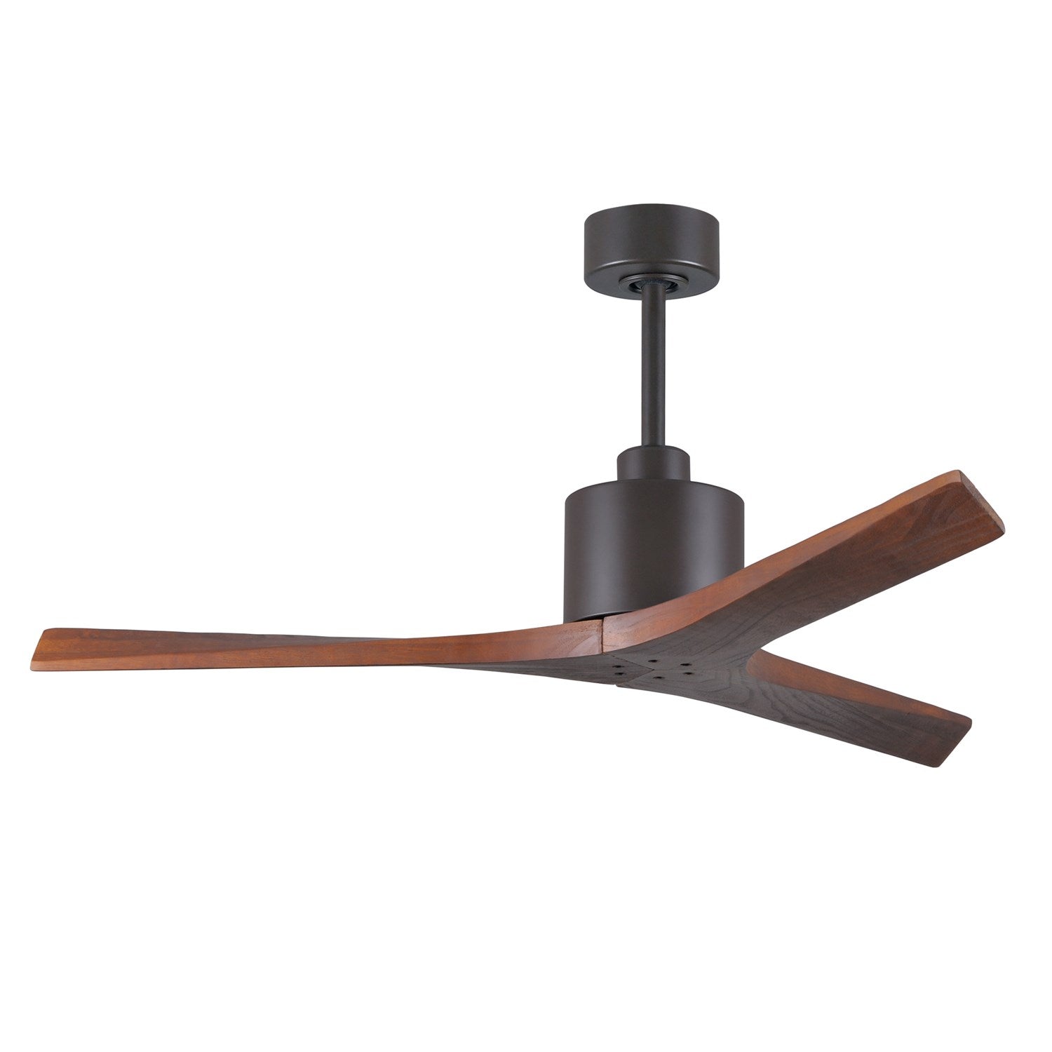 52in - Textured Bronze - Walnut Blades
