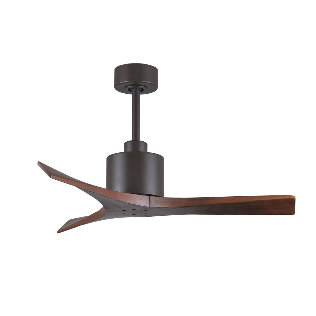 42in - Textured Bronze - Walnut Blades by Matthews Fan Company