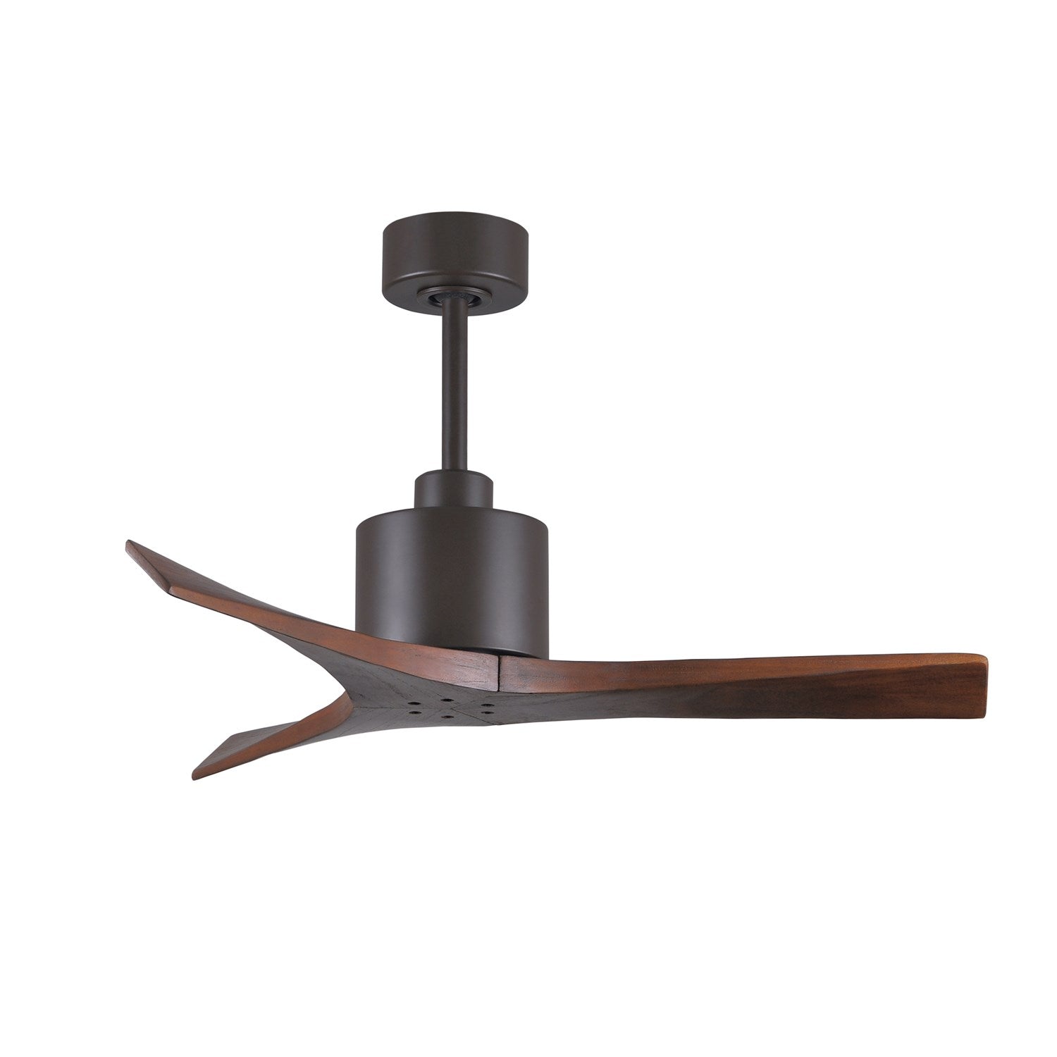 42in - Textured Bronze - Walnut Blades by Matthews Fan Company
