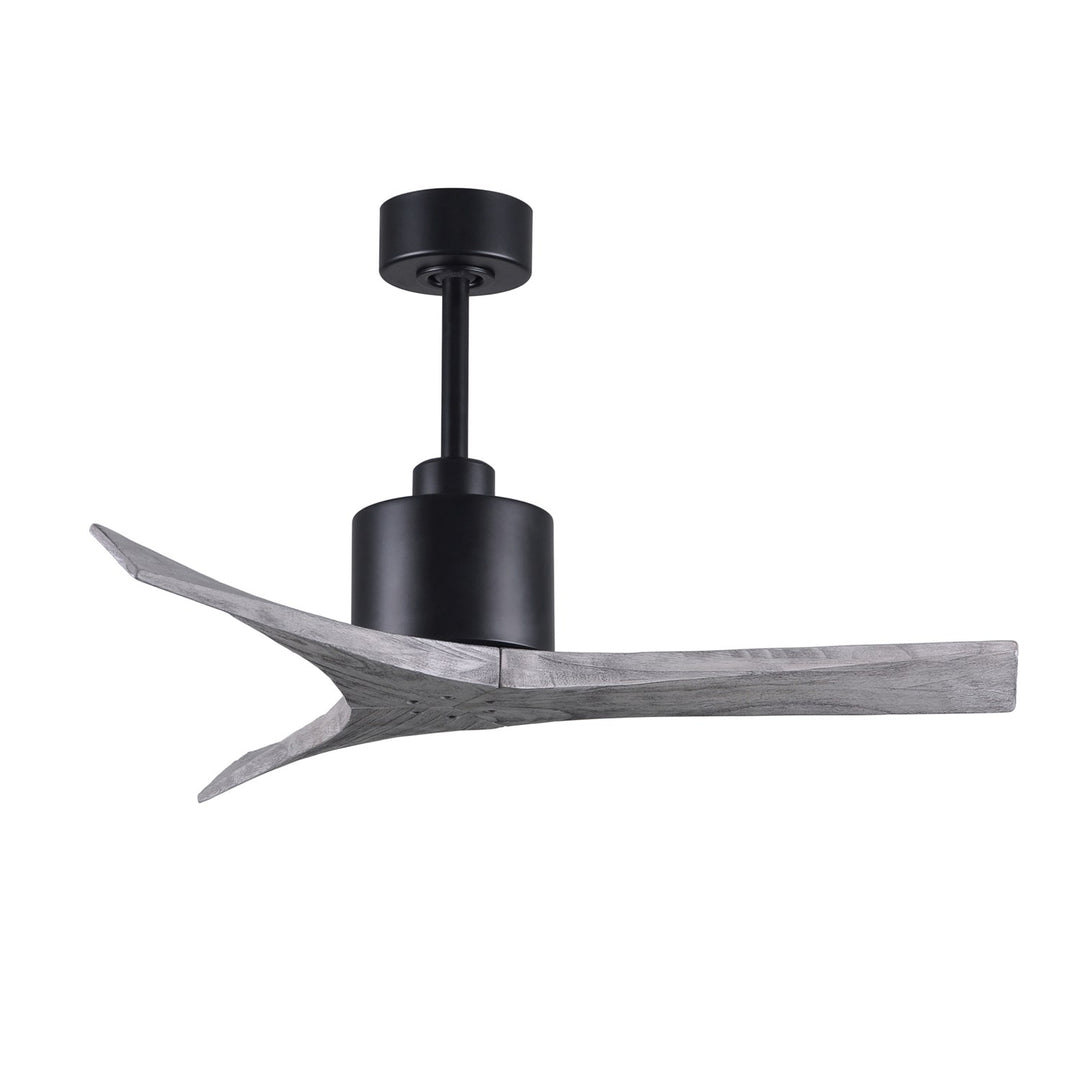 42in - Matte Black - Barnwood Tone Blades by Matthews Fan Company