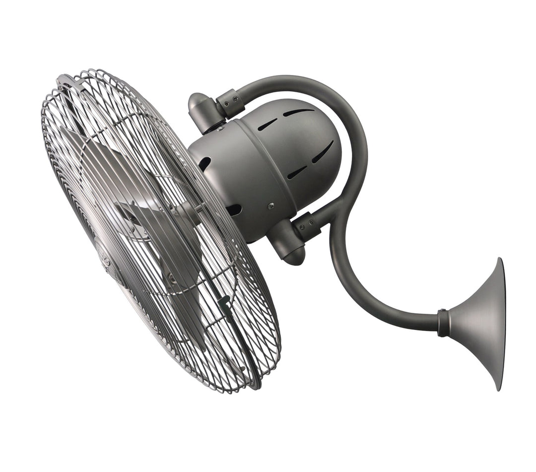 rushed Nickel Wall Fan by Matthews Fan Company