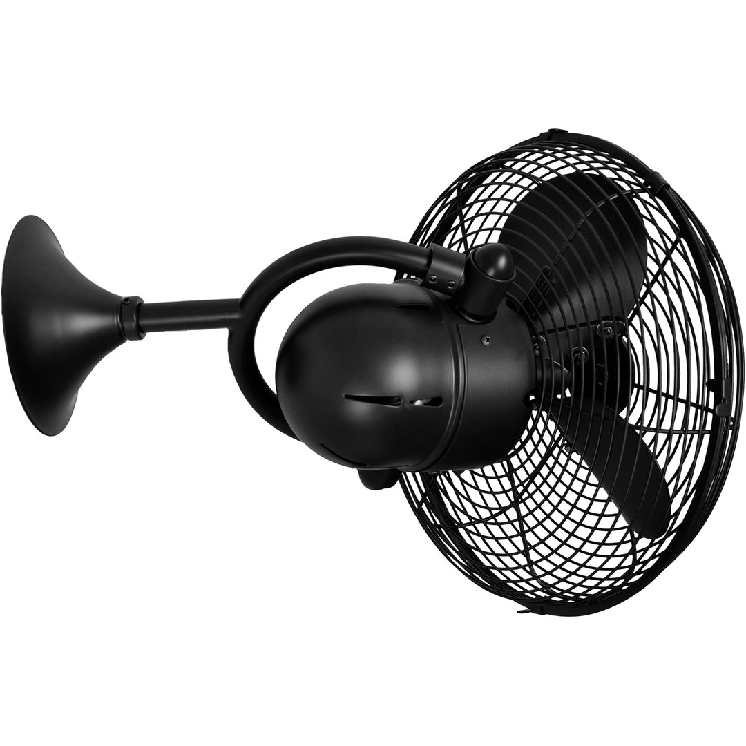 atte Black Ceiling Fan And Wall Fan