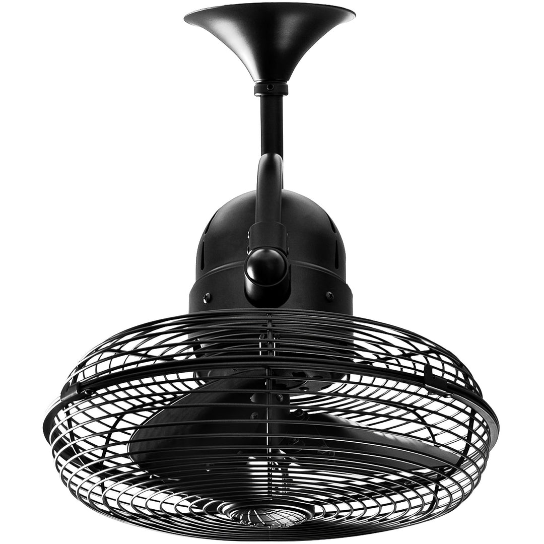 atte Black Ceiling Fan And Wall Fan