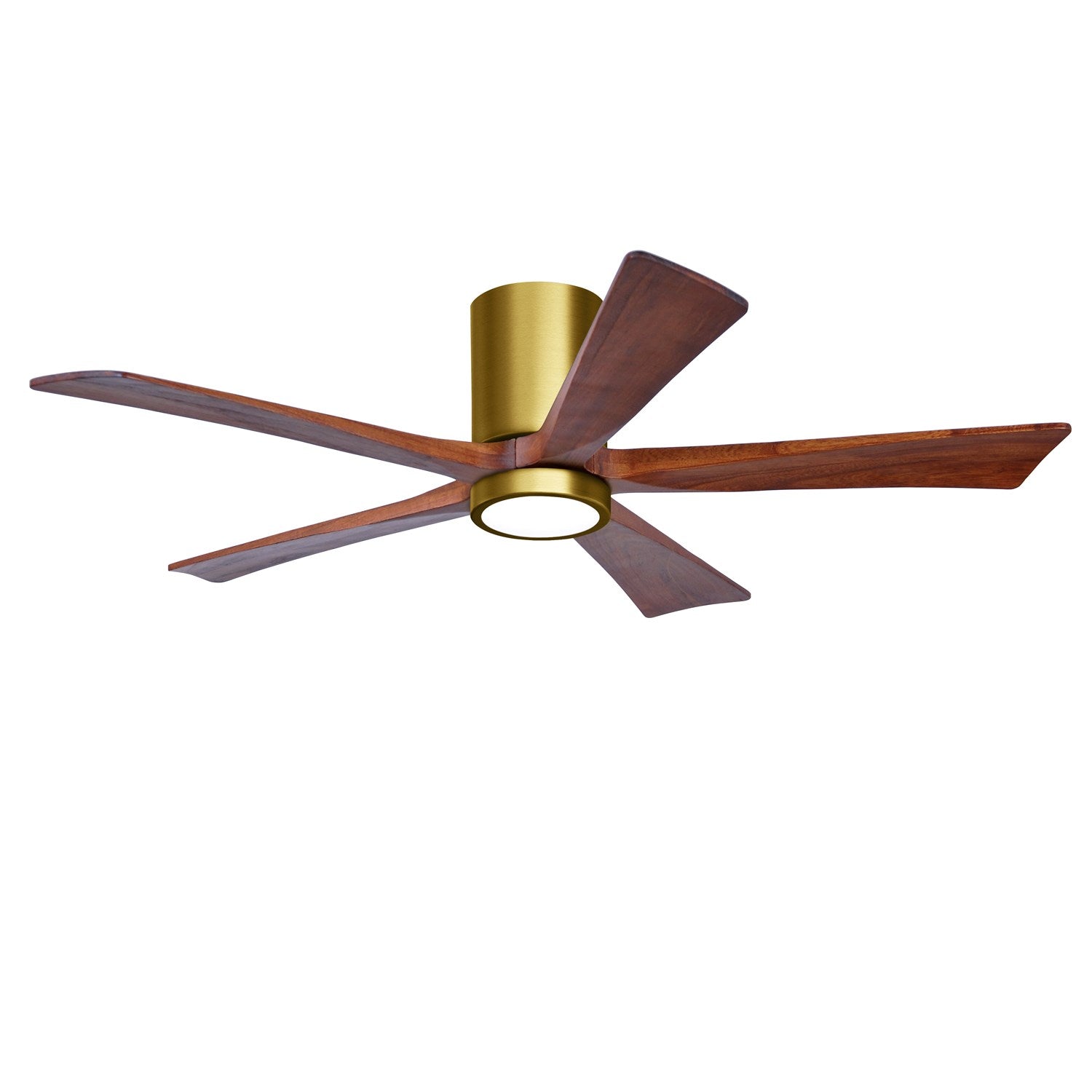 Brushed Brass Ceiling Fan by Matthews Fan Company