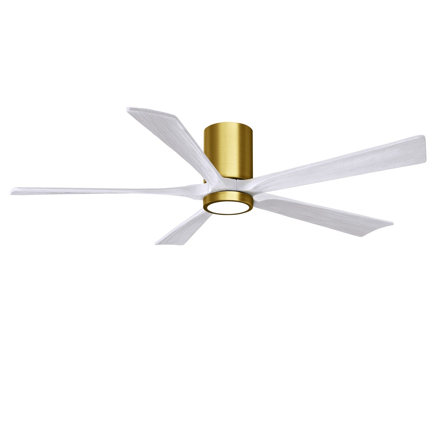 Brushed Brass Ceiling Fan by Matthews Fan Company