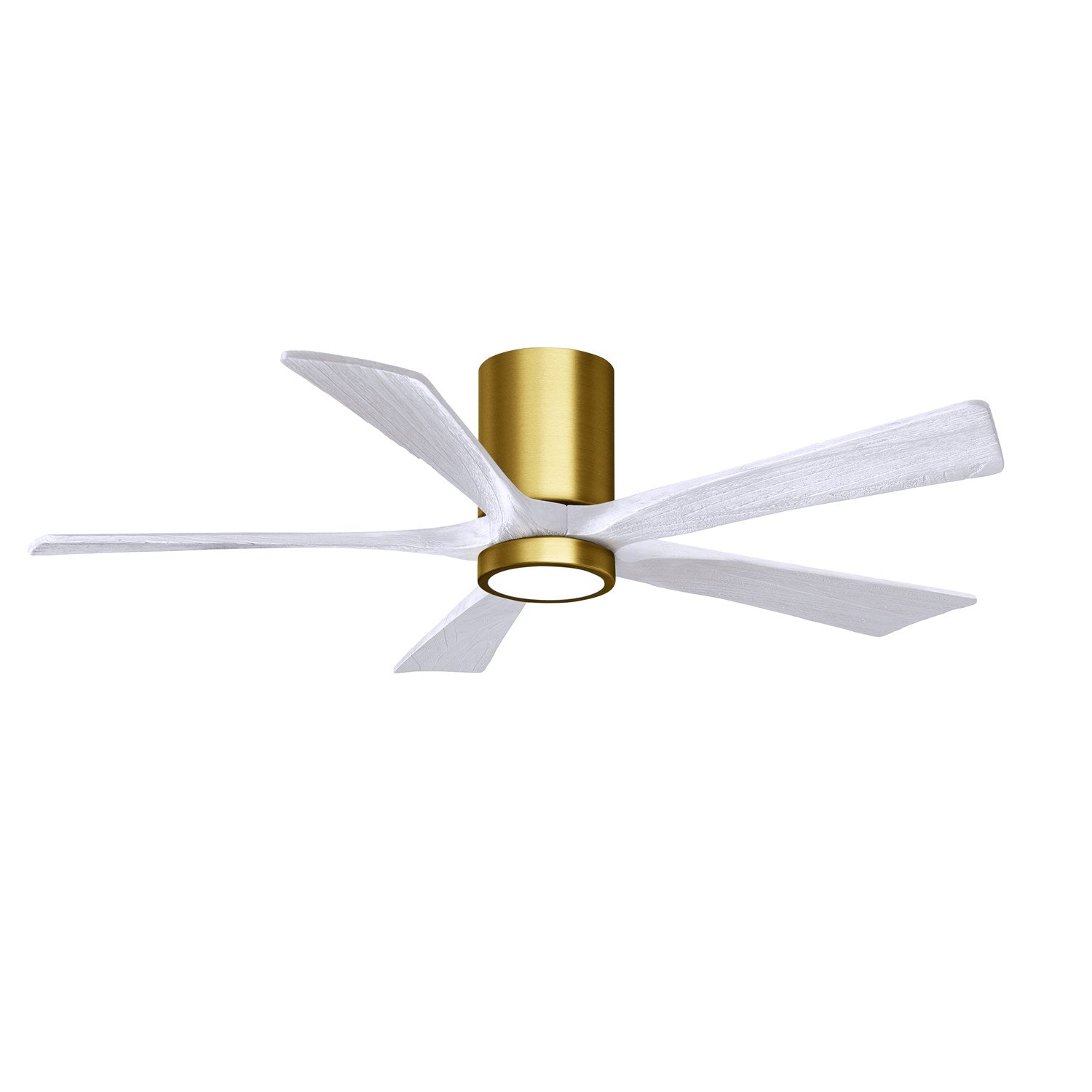 Brushed Brass Ceiling Fan by Matthews Fan Company