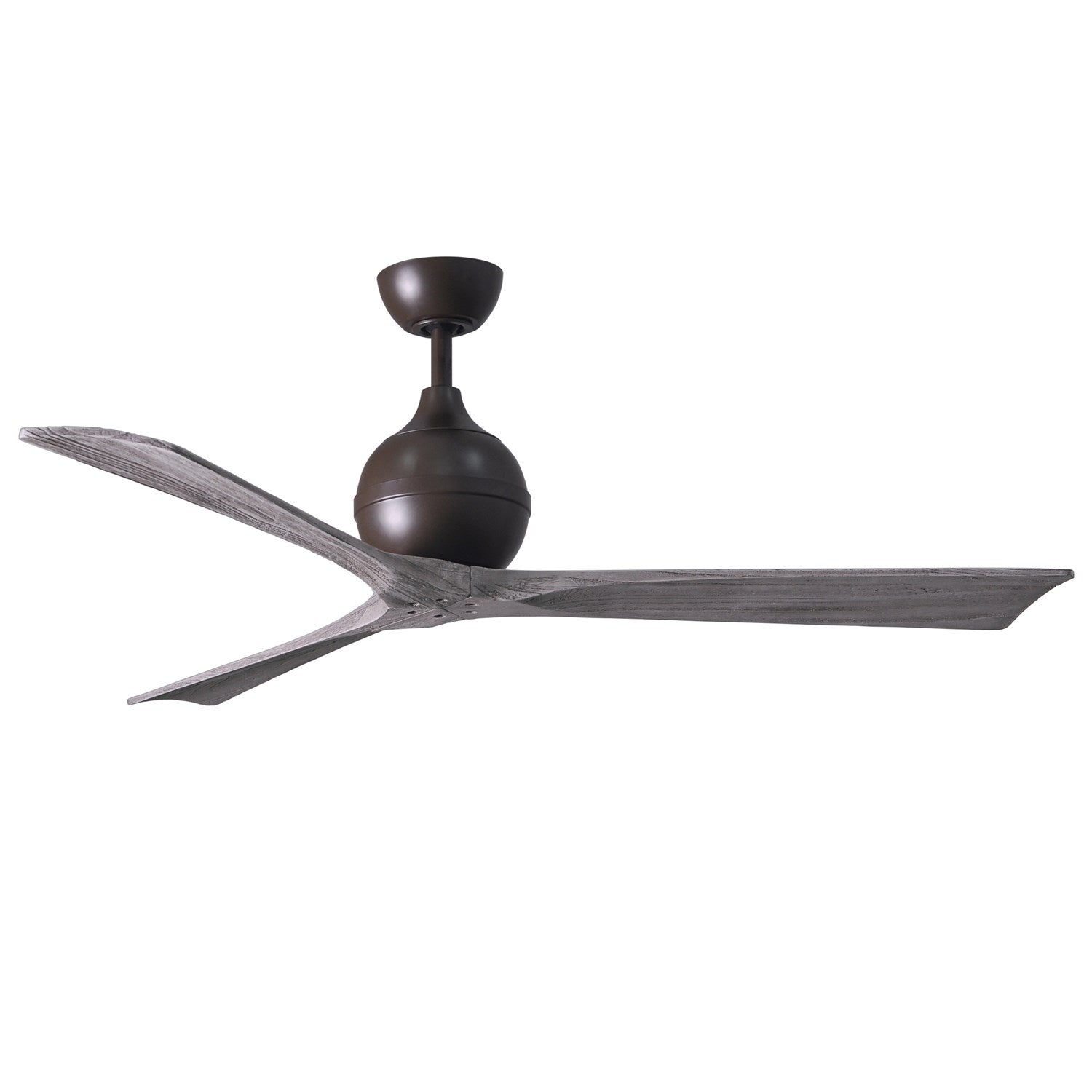 Three Bladed Paddle Fan In Textured Bronze by Matthews Fan Company