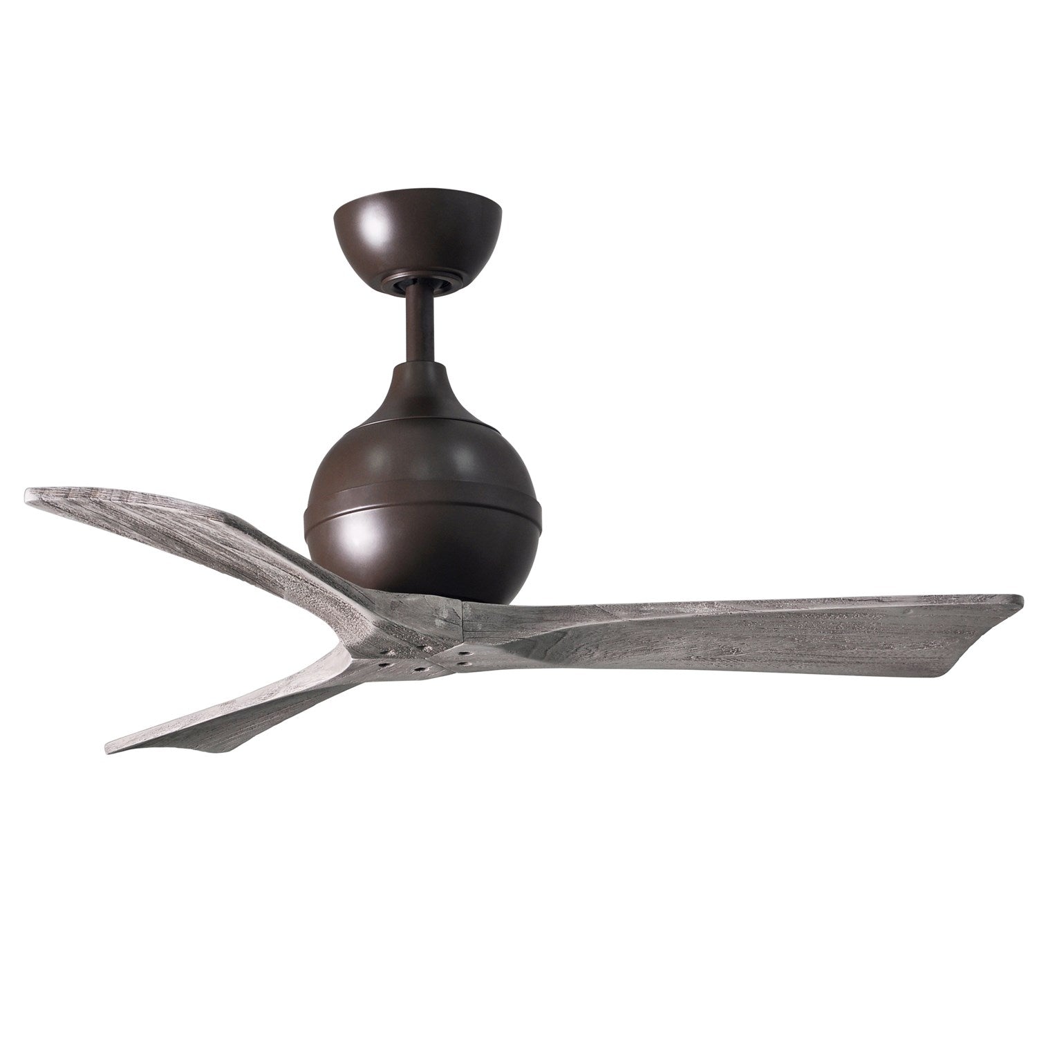 Three Bladed Paddle Fan In Textured Bronze by Matthews Fan Company