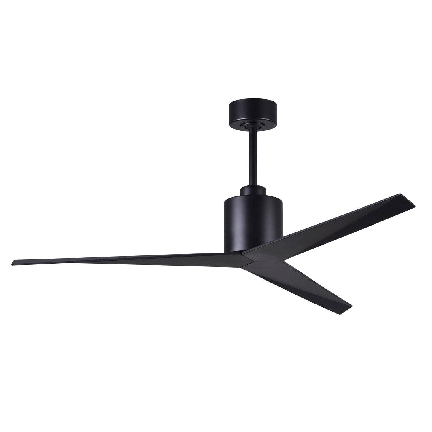 Matte Black Ceiling Fan by Matthews Fan Company