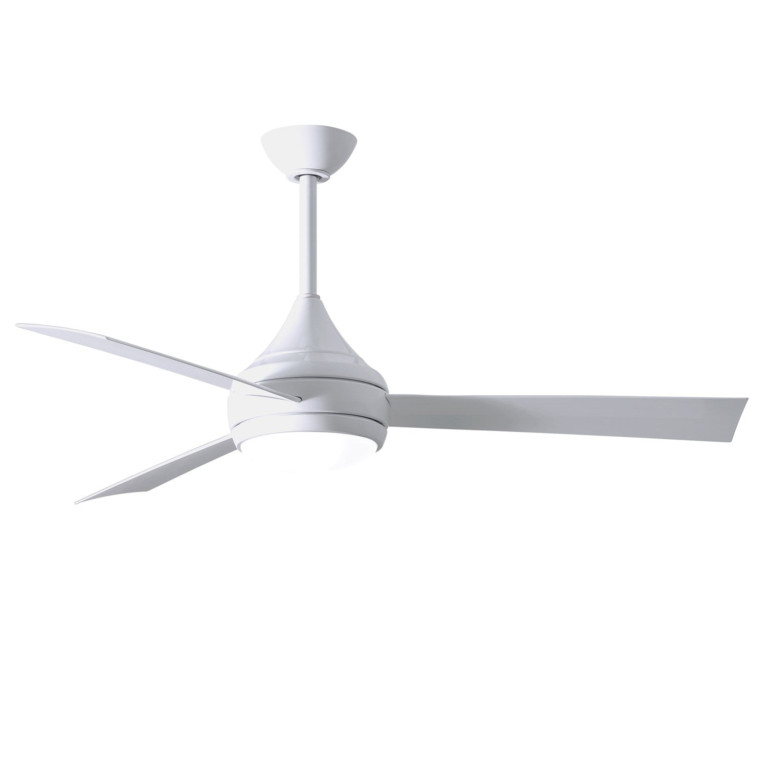 Gloss White Ceiling Fan by Matthews Fan Company