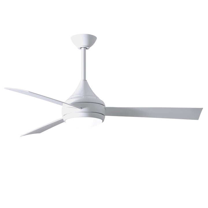 Gloss White Ceiling Fan by Matthews Fan Company