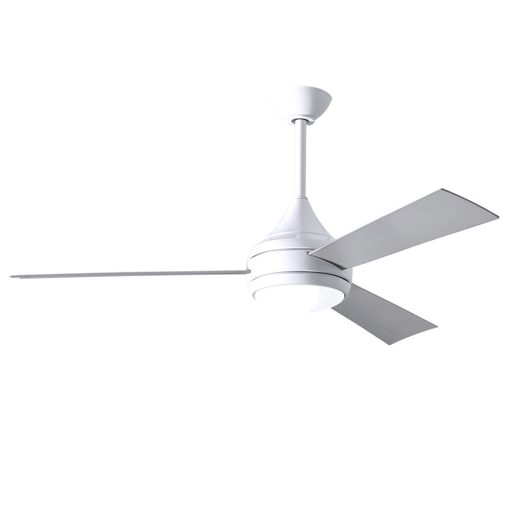 Gloss White Ceiling Fan by Matthews Fan Company