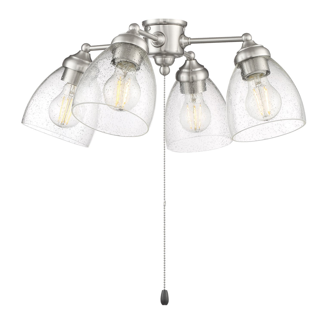 4 Light Universal Light Kit in Brushed Polished Nickel by Craftmade