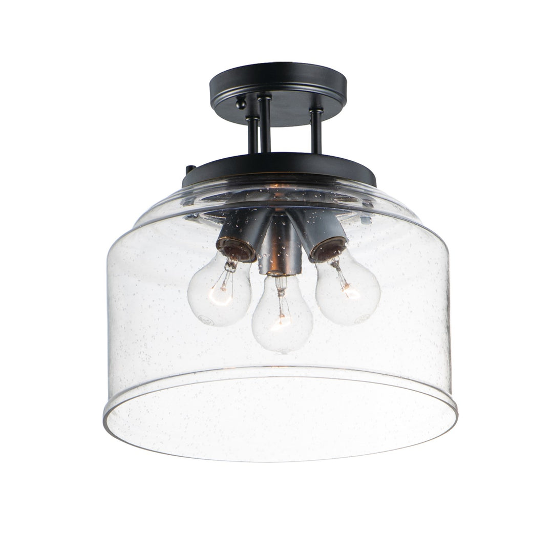 3-Light Semi-Flush Mount by Maxim