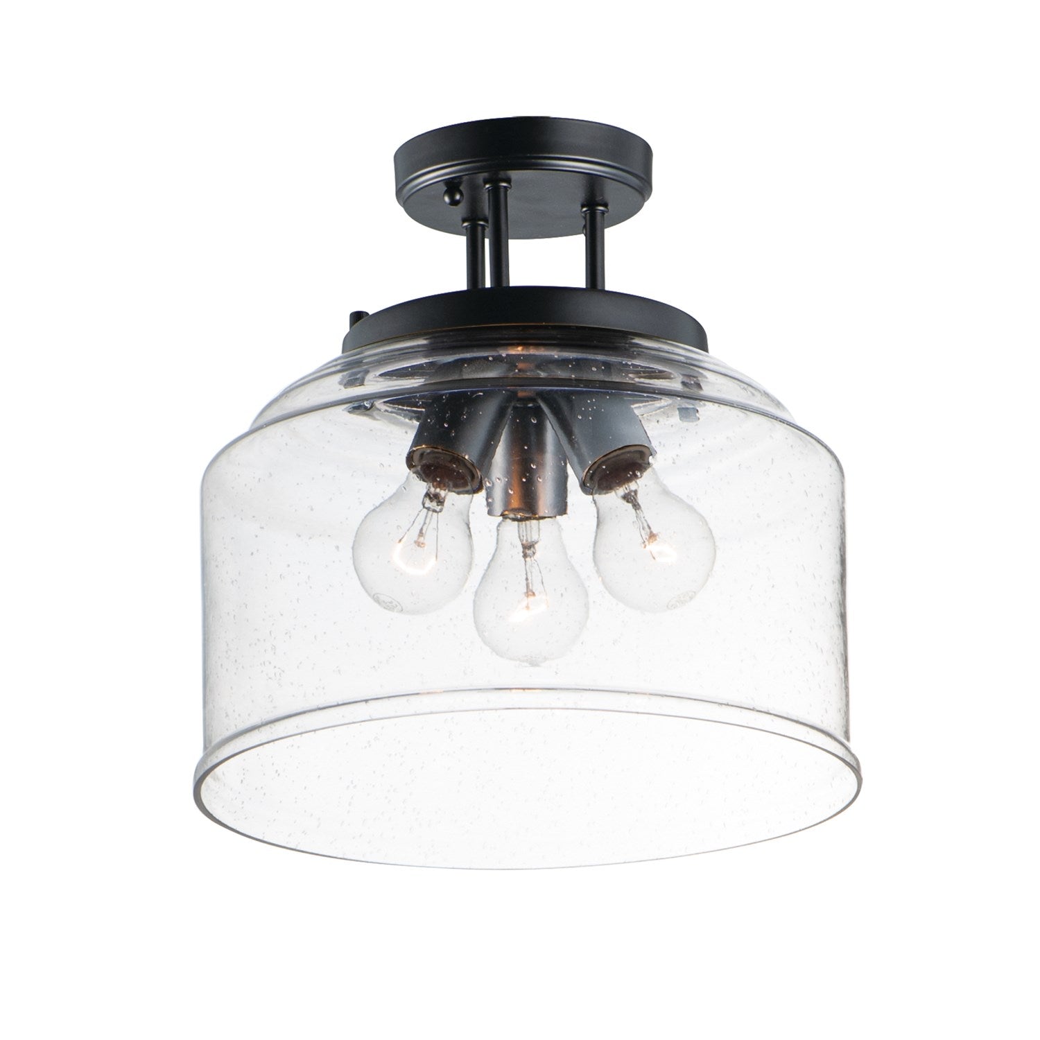3-Light Semi-Flush Mount by Maxim