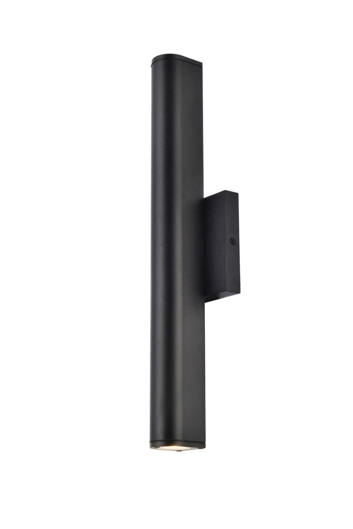 Integrated Led Wall Sconce In Black