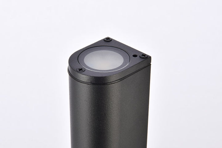 Integrated Led Wall Sconce In Black