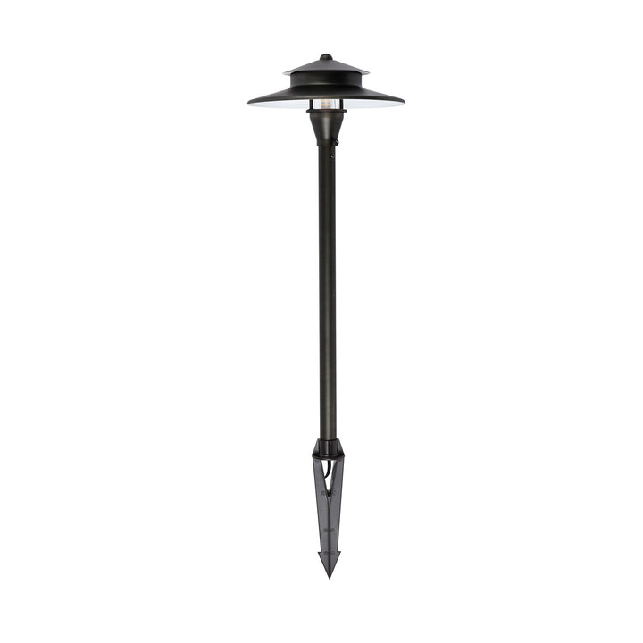 Outdoor Cast Brass Path Light D:9in H:24in