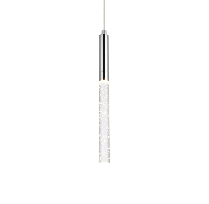 1 Light Chrome Pendant