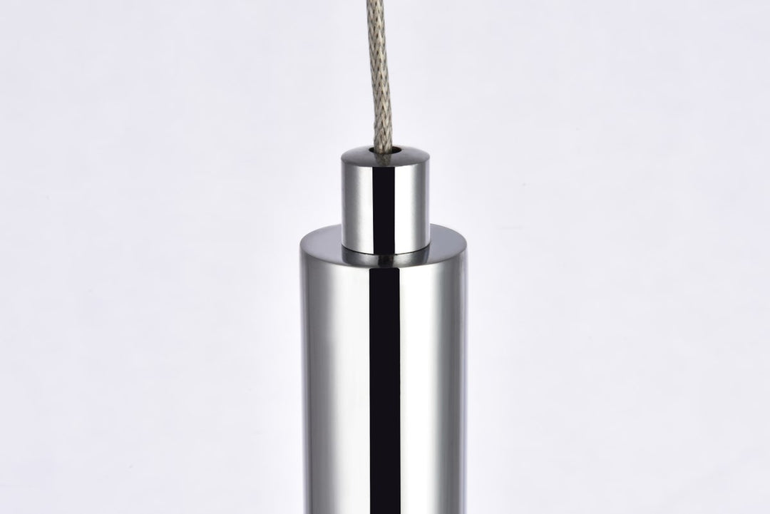 1 Light Chrome Pendant
