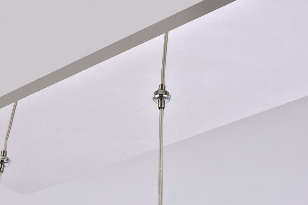 3 Lights Chrome Pendant