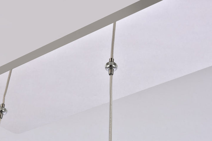 3 Lights Chrome Pendant