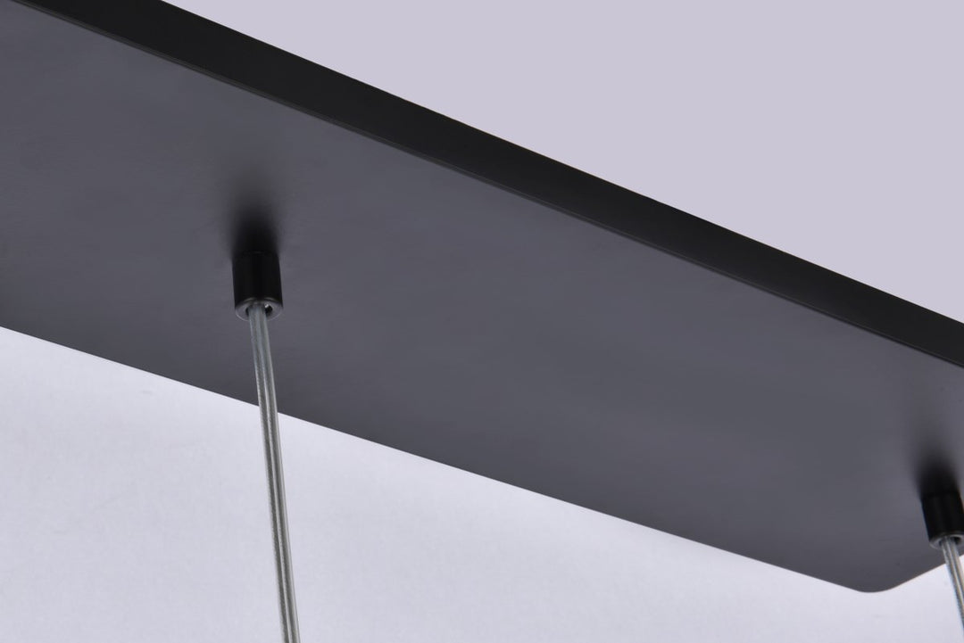 3 Lights Black Pendant