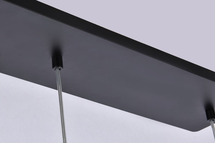 3 Lights Black Pendant