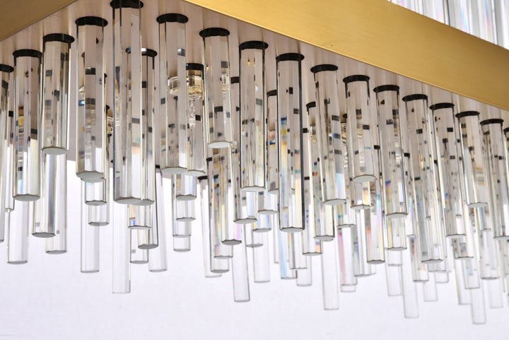 20 Light Gold Chandelier Clear Royal Cut Crystal