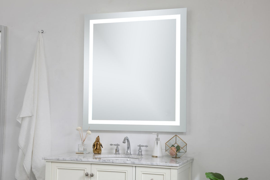 Hardwired Led Mirror W36 X H40 Dimmable 5000K