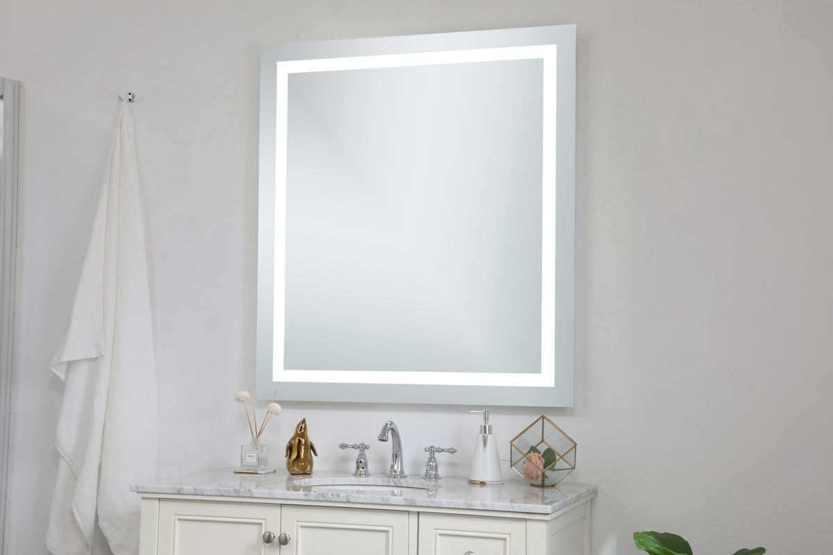 Hardwired Led Mirror W36 X H40 Dimmable 5000K