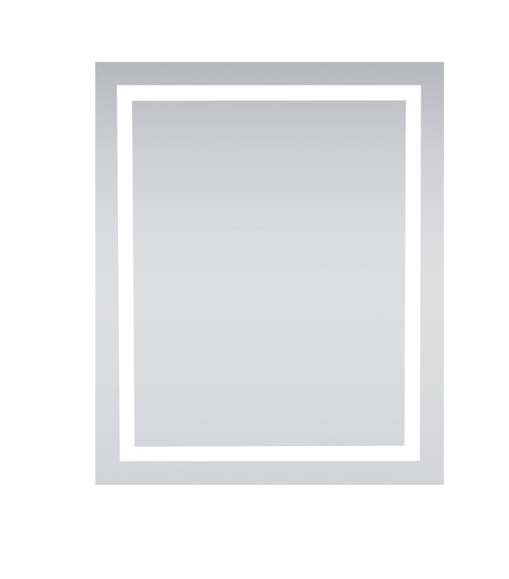 Hardwired Led Mirror W30 X H36 Dimmable 5000K by Elegant Decor