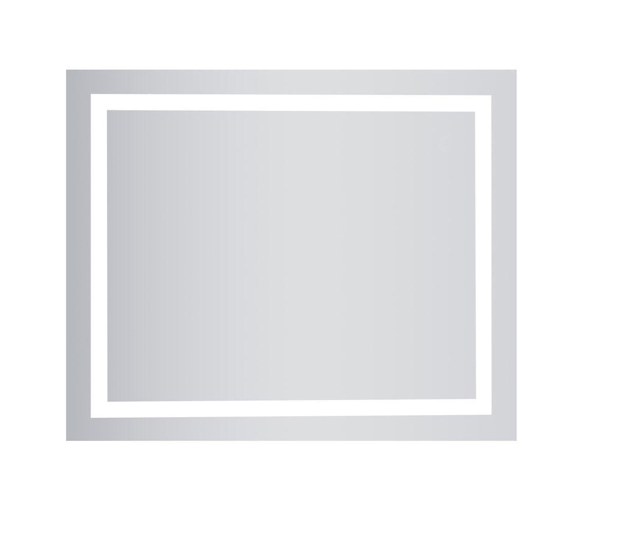 Hardwired Led Mirror W30 X H36 Dimmable 5000K