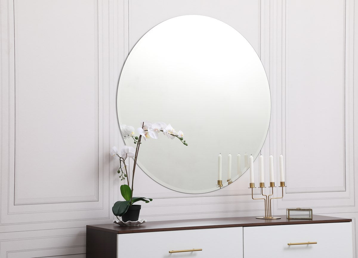 Round Mirror 42 Inch Clear