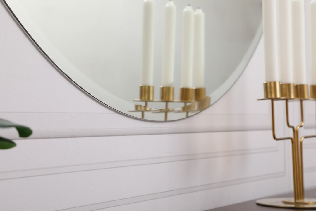 Round Mirror 42 Inch Clear